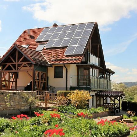 Ferienwohnung Saaletalblick イェーナ エクステリア 写真