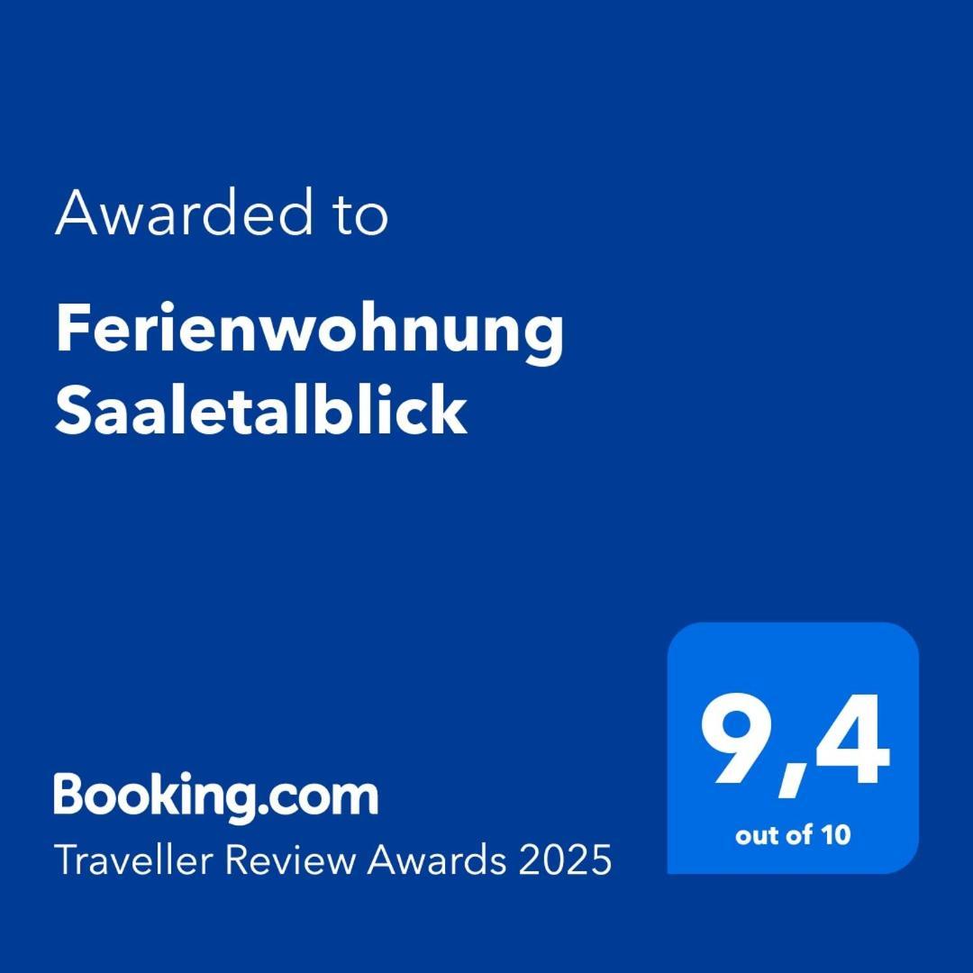 Ferienwohnung Saaletalblick イェーナ エクステリア 写真